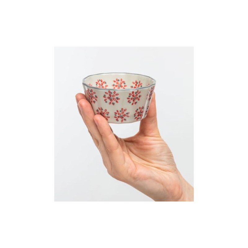 Tranquillo Set of 6 Baking Cups Muffin Mould Retro Red