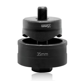 CCLIFE Hole Cutter 35 mm, Screw Hole Punch for Precise Hole Punching in Sink, Metal and Stainless Steel