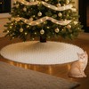 Jetec Christmas Cat Proof Tree Skirt Kit with Soft White