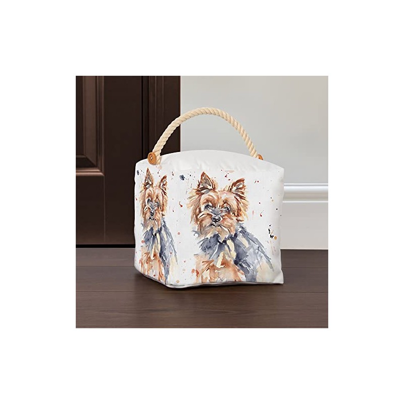 lesser and pavey LP48769 Yorkshire Terrier Design Doorstop | Multi-color