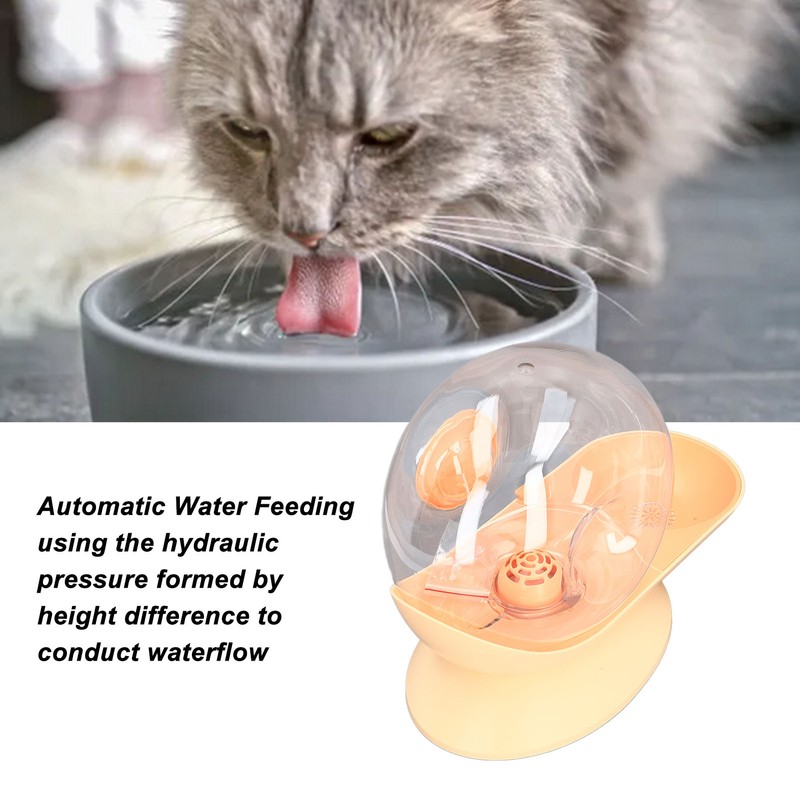 Automatic Cat Water Dispenser 2.8L Deatachable Durable Plastic Filter System