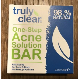 Truly Clear NEW NIB Truly Clear One Step Acne Solution Blemish Bar 3.5oz SEALED