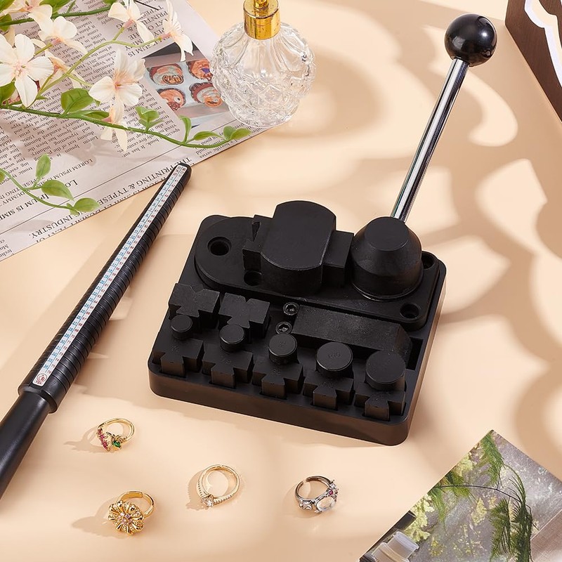 UNICRAFTALE about 1 Set Jewelry Ring Bending Machine Ring Sizer