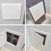 Qrity 6x6 Inch(150×150mm) Access Panel, Paintable Easy Access Doors, ABS