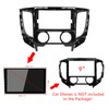 2DIN Car Stereo Radio Fascia Navigation Panel Trim Replacement for