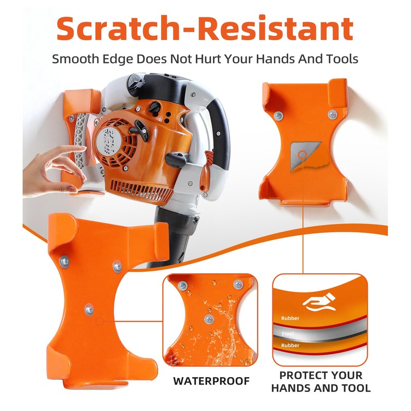 Leaf Blower Hanger, 1 Pack Upgrade Handheld Blower Rack for