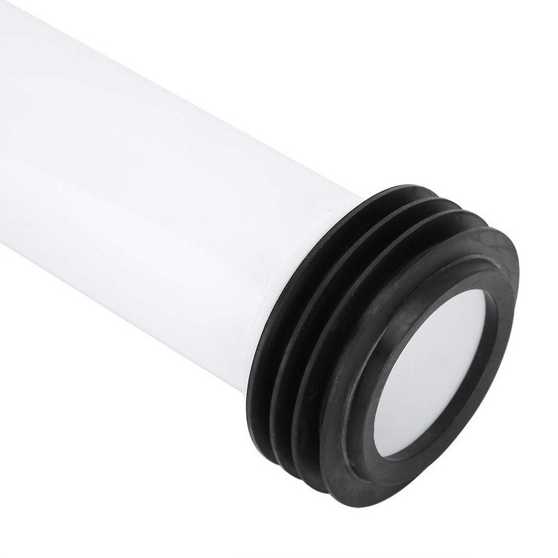 White Concealed Toilet Water Tank Straight Flush Pipe Lengthened Flushing