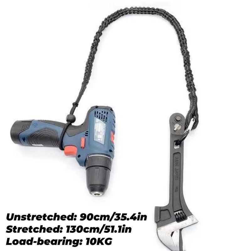 Pack of 2 Tool Lanyard, Tool Lead Fall Protection, Tool