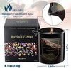 MELONY Luxury Massage Candle - Moisturising, Body Oil Candles for