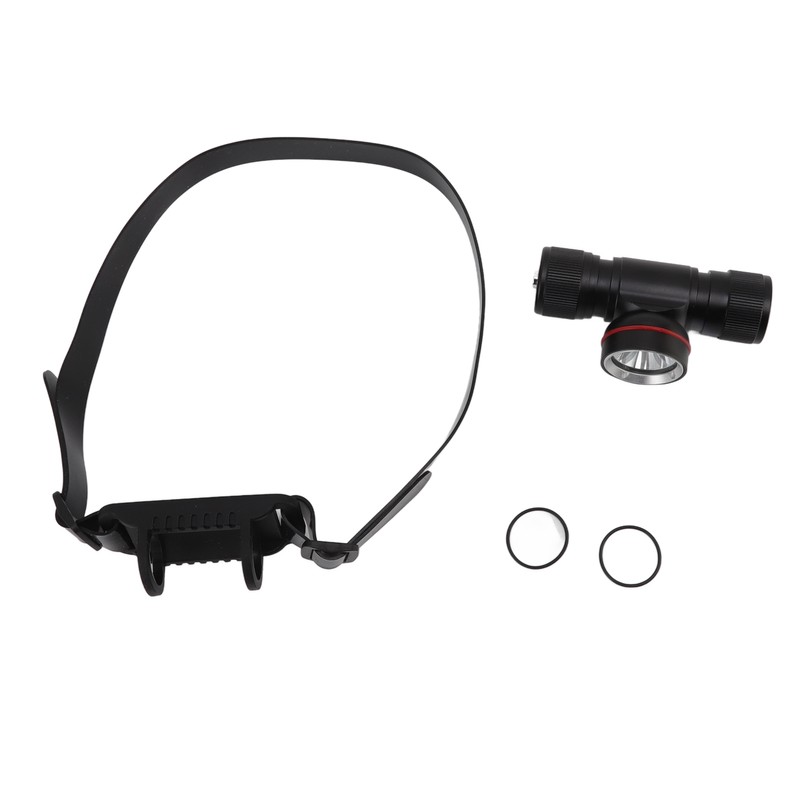Diving Headlamp 1500LM Yellow Light LED Diving Head Lamp IPX8
