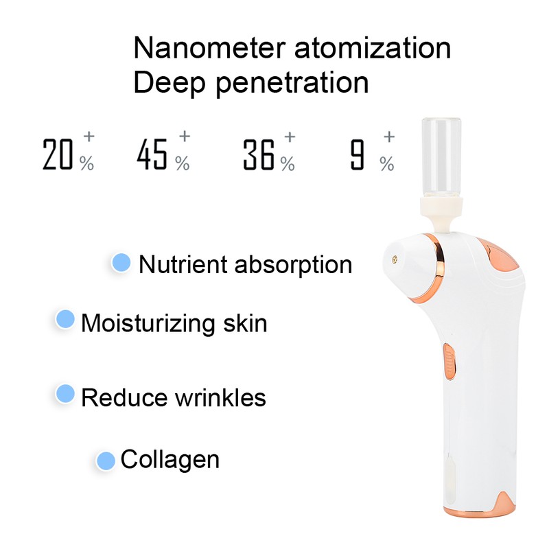 Household Portable Handheld Hydrating Nanometer Spray High Pressure O2 Injection