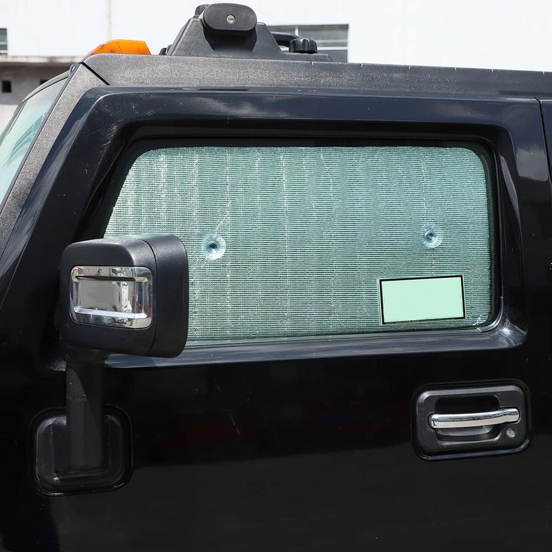 PIUGILH Car Windshield Sunshade UV Ray Reflector Fit for Hummer