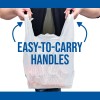 Unbranded T-Shirt Carry-Out Bags 11.5x6.5x22" 1000 Ct Plastic Grocery Shopping