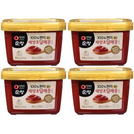 Chung Jung One Sunchang Gochujang 500 Gram Mild Spice Pack of 4