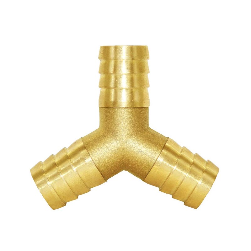 Joywayus 5/8" Hose Barb Y Shaped 3 Way Union Fitting