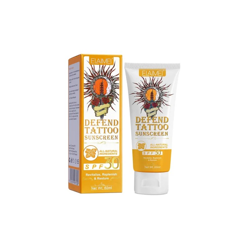 Protector Solar Tatuajes Hidratante | Revitaliza | Protege