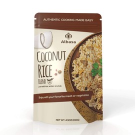 Albasa Coconut Rice Seasoning (Mild,4.5oz) Real Coconut Milk,Seasoning and Spices,4.5 Ounce