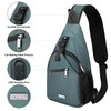 AMJ Sling Bag for Travel and Hiking - Multipurpose Crossbody