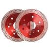 Casaverde 2 Pcs/Lot 3-3/8 Inch Diamond Porcelain Saw Blades Tile