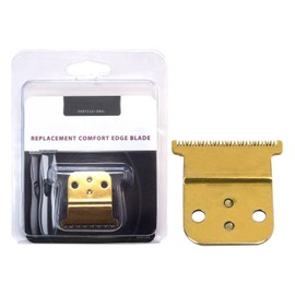 INGQI Replacement Blade for Andis Slimline Pro Li Trimmer, T Style Stainless Steel Blade for D-7#32655 D-8#32105#32400, Small Trimmer Moving Cutter Blade (Gold)