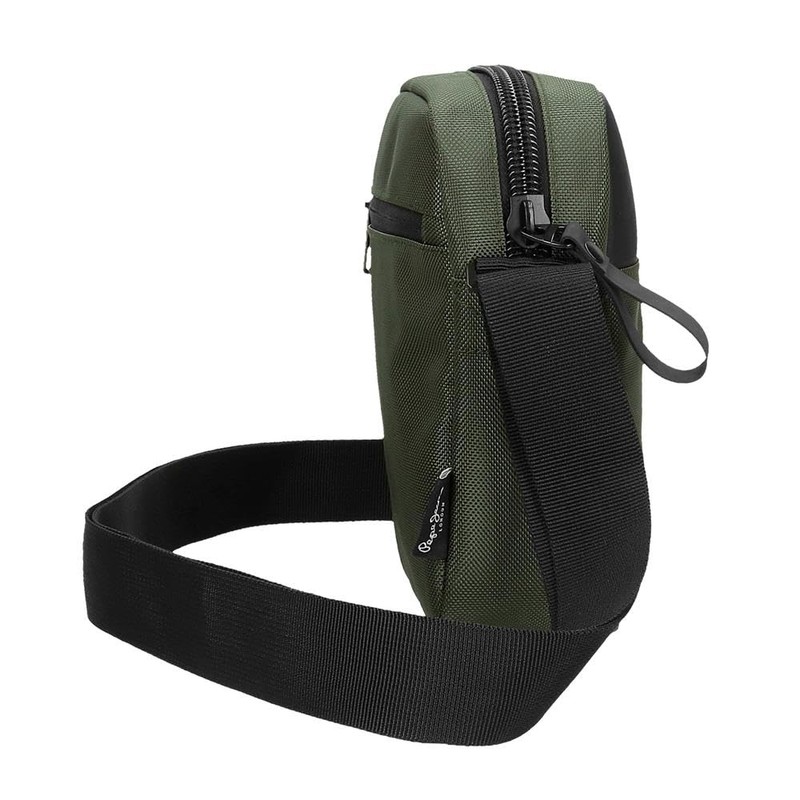 Pepe Jeans Bromley Small Shoulder Bag Green 15 x 19.5
