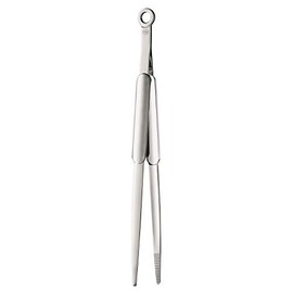 Rösle Stainless Steel Fine Tongs, 12.2-inch