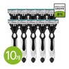 Dorco Face 6 6-blade portable disposable razor (10 pieces) / 도루코  페이스6 6중날 휴대용 일회용 면도기 10개