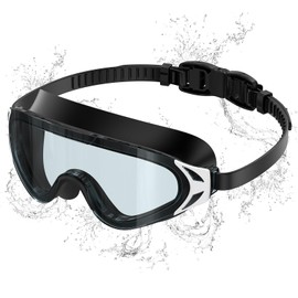 Seaflar Occhialini Nuoto Uomo Per Adulti Con Montatura Grande, Antiappannamento, Protezione UV E Lenti HD | Occhialini Nuoto Donna Unisex, Immersioni E Sport Acquatici All'Aperto
