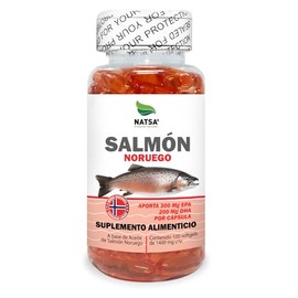 Salmón Noruego 100 cápsulas, calidad Premium