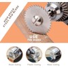 6pcs HSS Cutting Discs for Rotary Tool, HSS Disc Drill