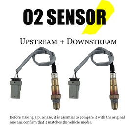 MTKHMN Sensor de oxígeno O2 1 y 2 apto para 2016-2019 Chevy Cruze 1.4L 2018-2021 Equinox 1.5L 2016-2021 Malibu 1.5L 2017-2021 Spark 1.4L 2017 Volt 1.5L 2022 GMC Terrain 1.5L 2 unidades