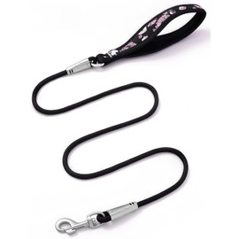 cocomall 2025 Newest Dog Leash for Small, Medium and Large Dogs, Long Lead, Pet Supplies, Neoprene Handle, Soft, Painless, Hand Friendly Breathability (Black, S)