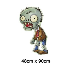 SET DE 5 GLOBO METÁLICOS DE PLANTAS vs ZOMBIES IDEAL PARA DECORAR TUS FIESTAS Y REUNIONES