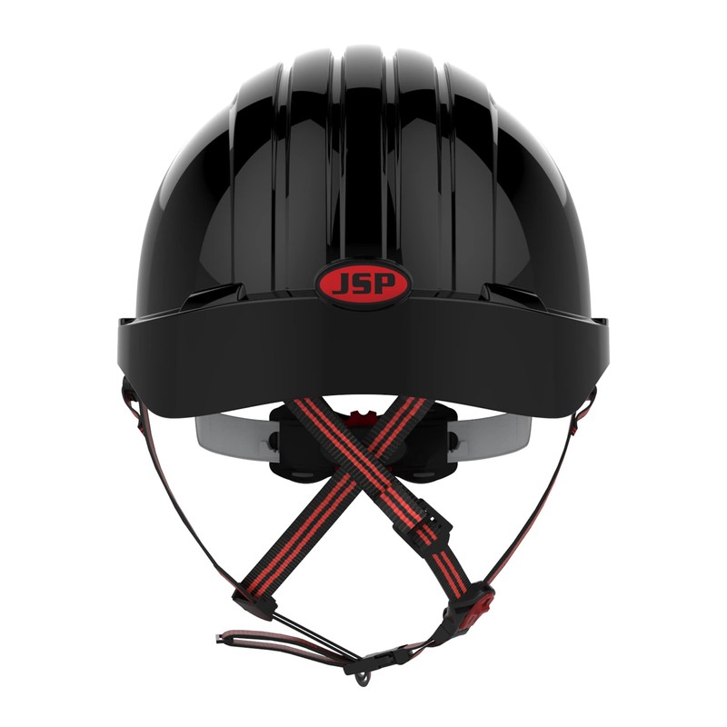 JSP EVO5 Dualswitch Industrial Safety And Climbing Helmet Vented Black