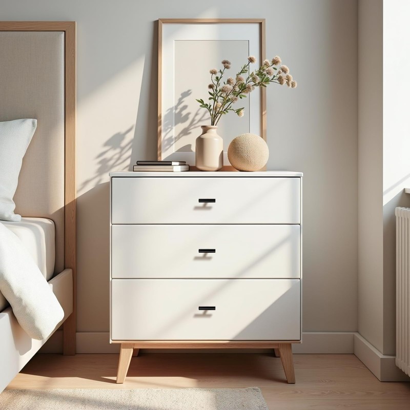 Probrico 30 Pack Matte Black Kitchen Cabinet Knobs, Modern Euro