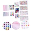 Operitacx 11 Sheets Crystal Stickers Bling Stickers Children's Crafts for
