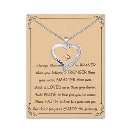 ENSIANTH Ballerina Necklaces Ballet Dancer Bracelet Ballet Gifts Ballerina Gift Ballet Jewelry Ballet Girl Recital Lover Gift for Her (ballet nc)