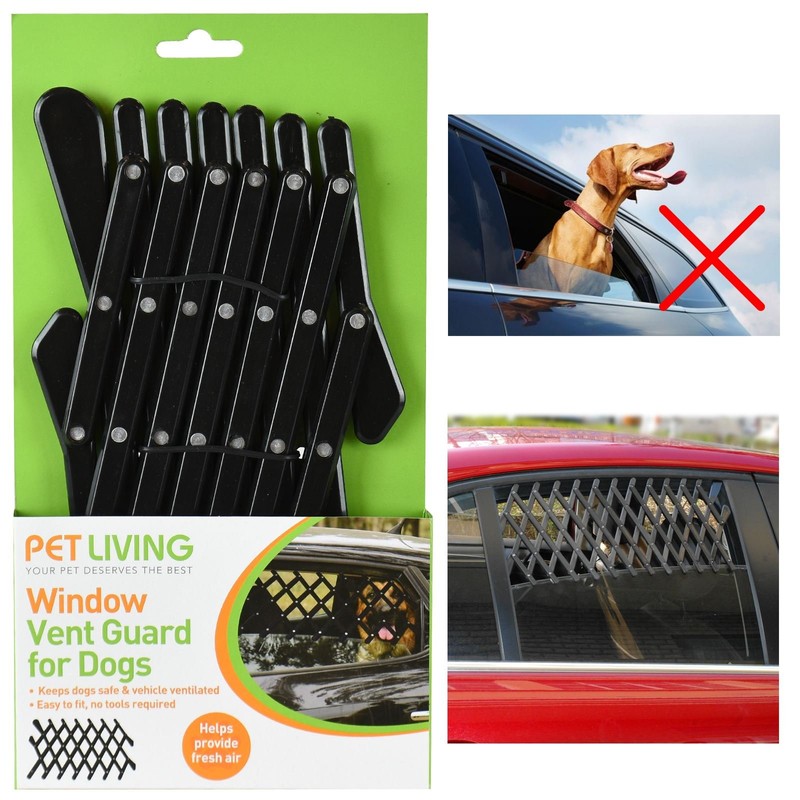 Universal Pet Car Window Vent Safe Guard For Dog Puppy