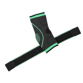 TOPINCN Ankle Brace Compression Sleeve Support Brace Nylon Ankle Wrap Sports for Woman Man (M)