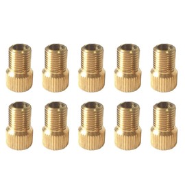 Namvo Bicycle Bike Tire Tube Presta to Schrader Pump Bicycle Bike Cycling Valve Adaptor Adapter Repair - 10Pcs