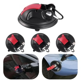 Trukafie Suction Cup Hooks, Pack of 4 Suction Cups with Hooks Strong Hold Max Load Capacity 30 kg for Camping Motorhome Luggage Tarpaulin Car Tensioner Household Motorhome Equipment Camper Accessories