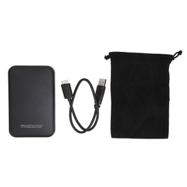 External Hard Drive USB 3.0 Interface Ample Storage Capacity 5400rpm 8MB Metal Material 2.5in Portable Hard Disk for Win128GB