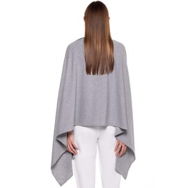 Coolibar UPF 50+ Women's Sanibel Everyday Beach Shawl - Sun Protective, Grey Heather, One Size