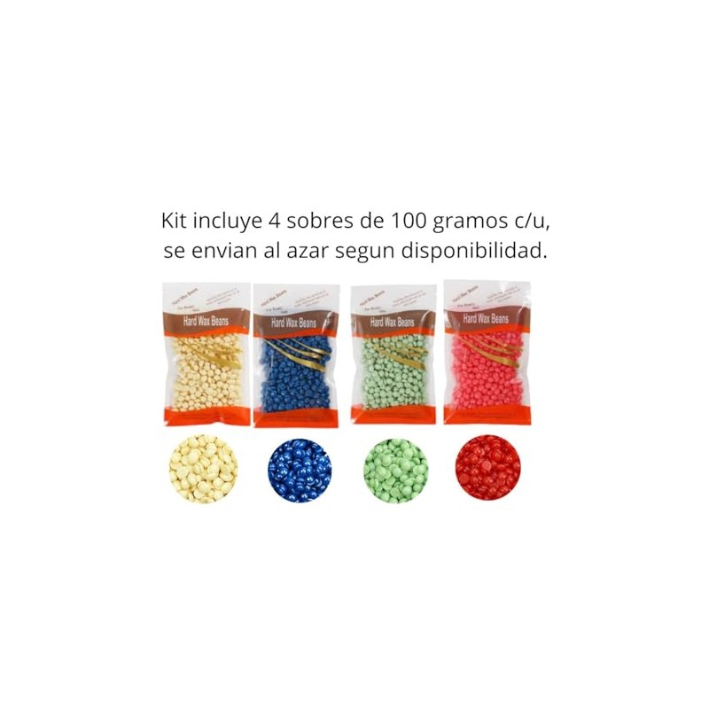 Kit Calentador de Cera Pro Wax100 con 400gramos de Cera