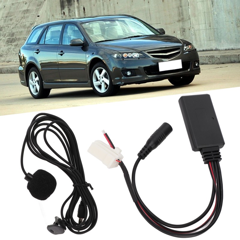 Car Audios AUX Wire ABS MP3 Input Adapter Replacement for