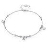 Kim Johanson Silver Star Women's Anklet Stainless Steel in Silver