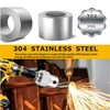 Upgraded Stainless Steel Top Wind Trailer Jack Crank Handle Cordless