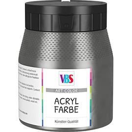 VBS Acrylic Paint Satin Matt 250 ml Painting Stretcher Frame Colour Black