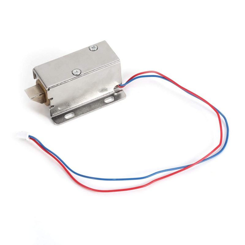 DC 12V Electromagnetic Magnetic Lock, Solenoid Electromagnetic Cabinet Lock, Electromagnetic