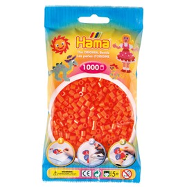 Hama Beads - Orange (1000 Midi Beads)